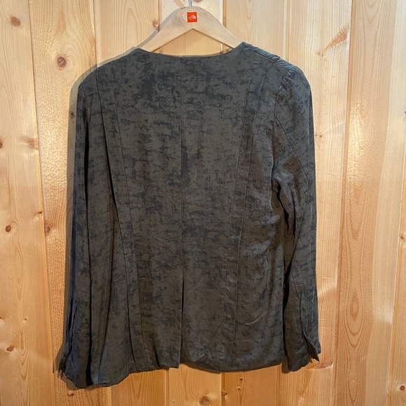 Nique Green Zip Up Jacket - Picture 2 of 3